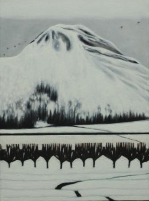White Mountain - The Black Road In (49 x 36cm) £325