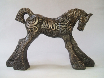 Coils Foal (bronze resin (edition 8 of 50) 29 x 19 x 7cm) £250 plus delivery