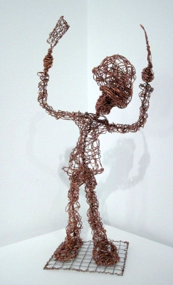 Mad Chef (copper wire height 38cm) £150 plus delivery by 