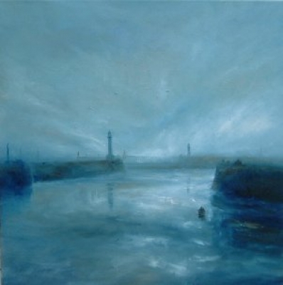 Evening Fades (oil on canvas 66 x 66cm) £730 plus p&p by 