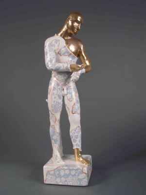 Standing Male Nude, precious series (original ceramics) £650 Plus delivery