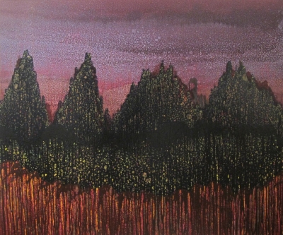 Forest Spectrum Revisited II by Maggie Jones