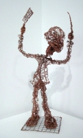 Mad Chef (copper wire height 38cm) £150 plus delivery