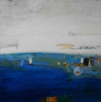Blue Haven (oil on board, 51 x 51 cm) £1700 plus delivery