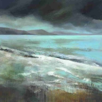 Beachcombing by Sharon Harvey