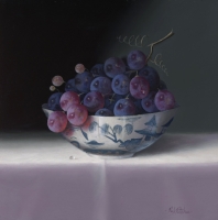 Grapes in a Bowl by Rob Ritchie
