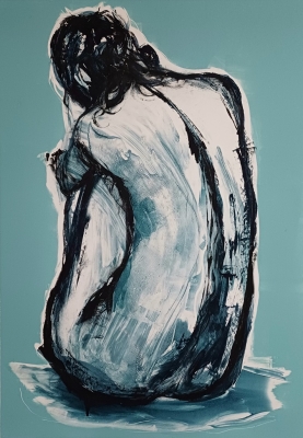 Azure Nude in Blue 