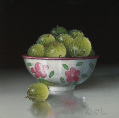Gooseberries in Bowl