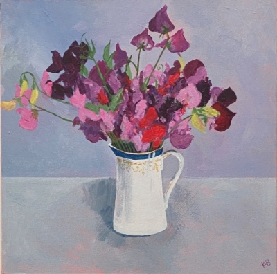 Sweet Peas by Katie Brent