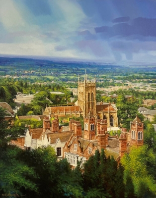 Malvern Priory (I) by Chris Howells by Chris Howells
