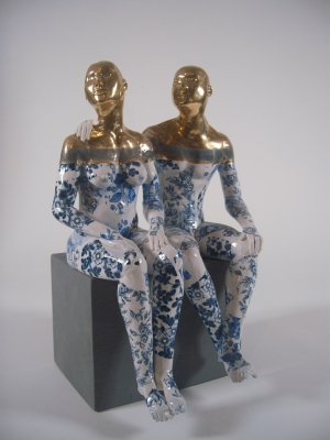 Seated Couple 