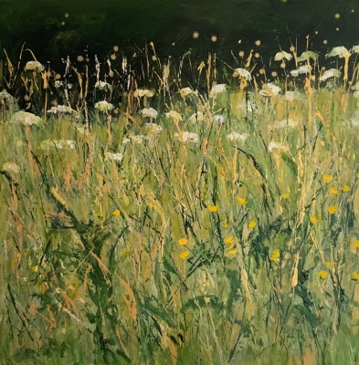 Meadow Hedge 2 by Sally Stafford