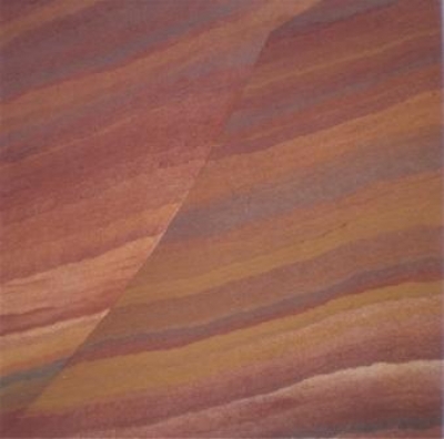 Clearwell Study Strata I (earth pigment on board, 32 x 32 cm) £285 plus p by 