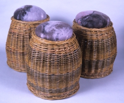 Wicker Stools, £120 each by 