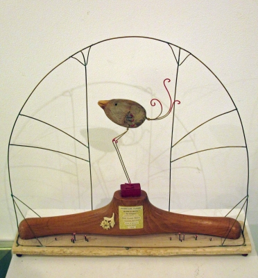 A Bird Called Birtie (mixed media sculpture 45 x 48cm) £180 plus delivery b