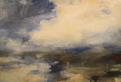 Dyfi Edge, Rainshowers (acrylic on canvas framed 135 x 95cm) £3500.00 plus delivery