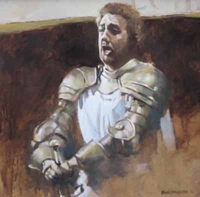 Placido Domingo as Lonhengrin   by Brian Denington