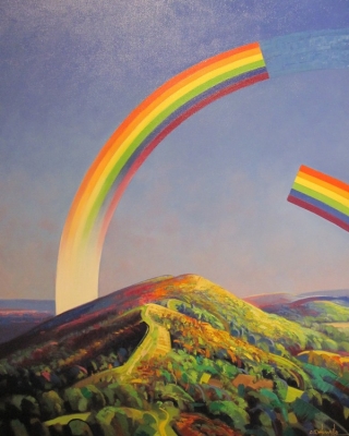 Rainbow Over Malvern by Chris Howells