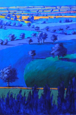 Blue Painting II  by Paul Powis