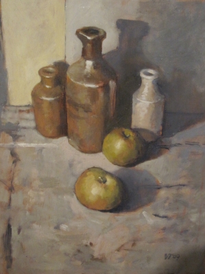 Still Life with Apples by Brian Denington