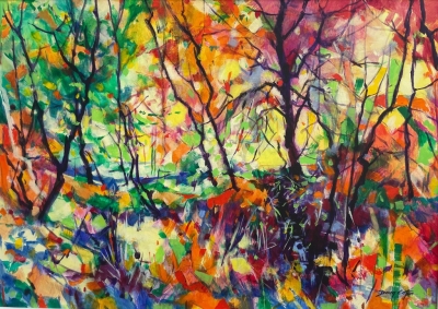 Path and Stream at Speech House by Doug Eaton