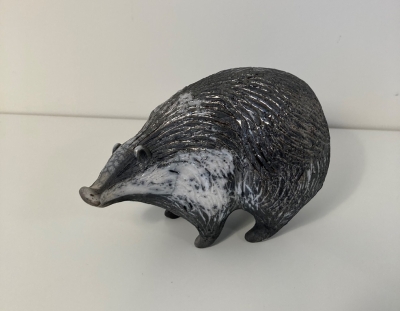 Badger standing by Alison Fisher
