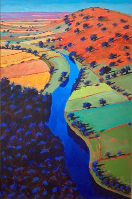 River Wye, Late Summer by Paul Powis
