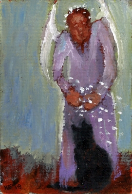 Angel, Maisie and Stardust by Mary Edwards