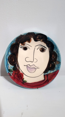Decorative Plate by Karen Atherley
