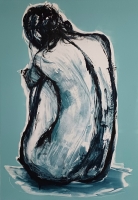 Azure Nude in Blue 