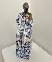 Seated Female Nude on Plinth 1