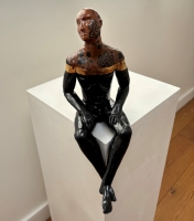 Seated Male Nude 2