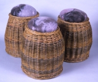 Wicker Stools, £120 each